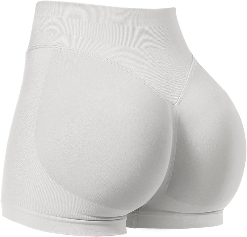 VOYJOY Women's Scrunch Butt Lifting Workout Shorts - Seamless Gym Biker Shorts in 2.5"/3.6"/4.5"/6" Sizes