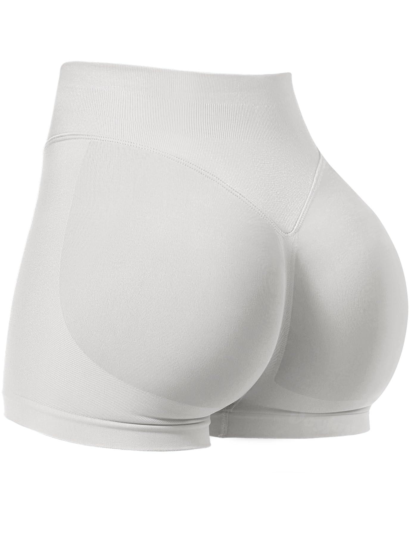 VOYJOY Women Workout Impact Shorts 2.5"/ 3.6"/ 4.5"/ 6" Scrunch Butt Lifting Gym Seamless Booty Biker Shorts