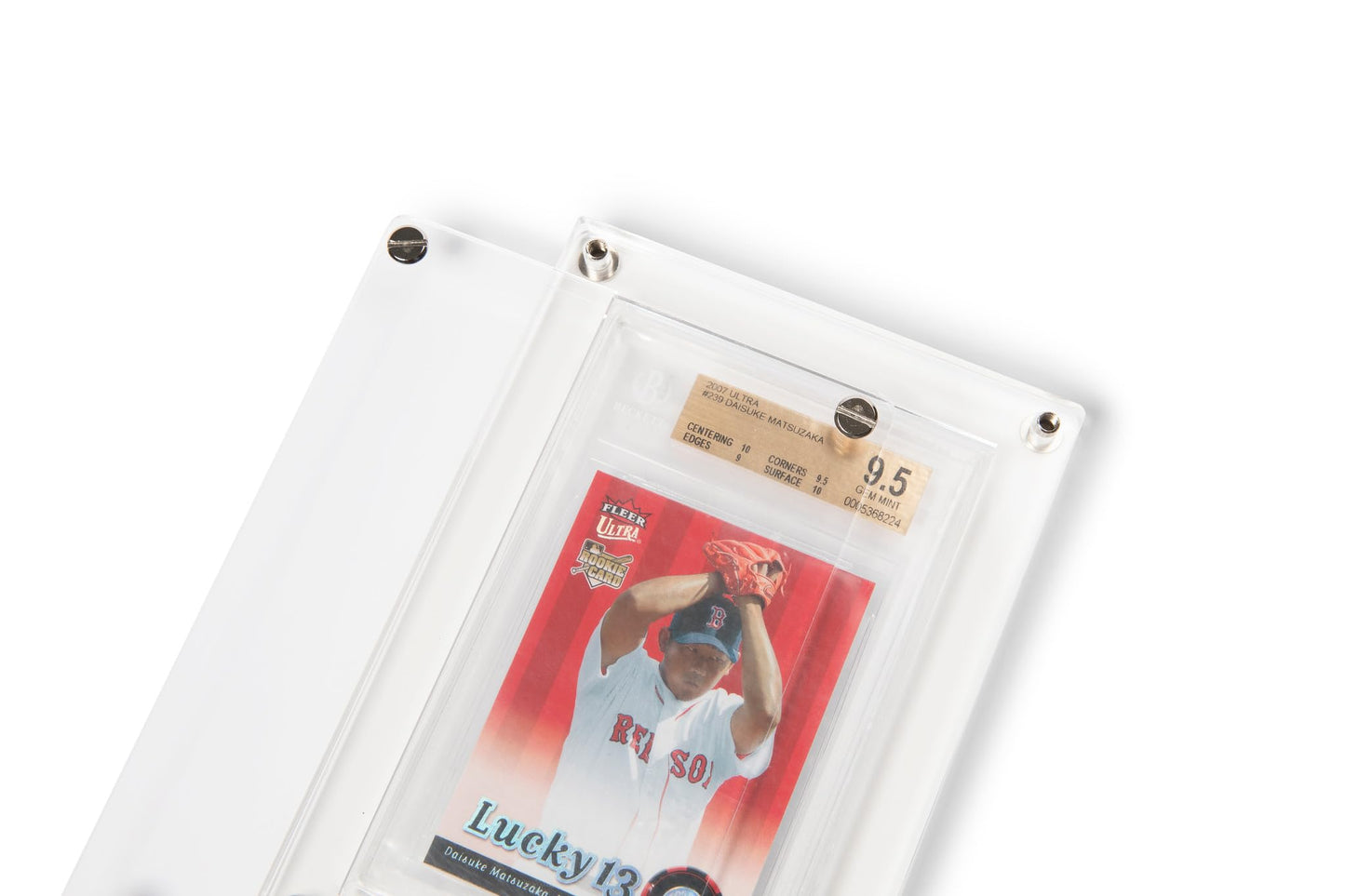 Graded Card Protector - Storage Case for Graded Trading Cards Fits PSA BGS Many More | Screw Down Design for Security and Protection | Heavy Duty Acrylic Display Sleeve Protects Sports Cards Slabs