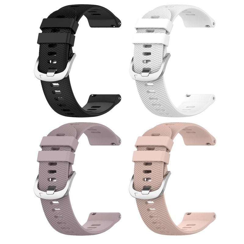 XIDESSEN 4 Pack Silicone Bands Compatible With COROS Pace 3/4,COROS Pace Pro/Apex 2 PRO/Apex PRO/Apex 4 42mm,Sports Beathable Silicone Replacement Watch Strap for Men Women