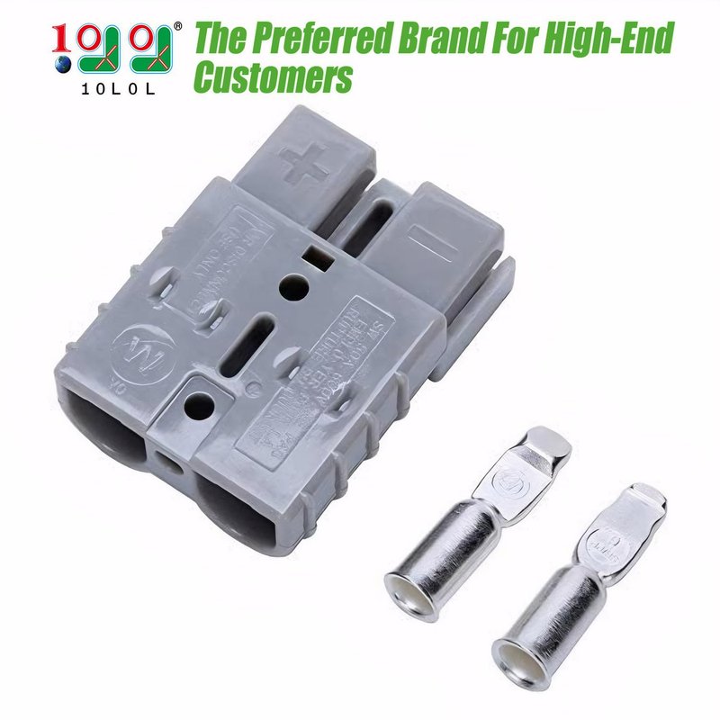 10L0L Side Charger Plug Receptacle for EZGO Marathon 1983-1994 Electric Golf Cart, Replace EZGO SB50 DC Charger 36 Volt