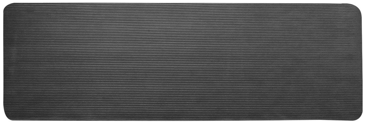 Signature Fitness All Purpose 1/2-Inch Extra Thick High Density Anti-Tear Exercise Yoga Mat with Carrying Strap, Black