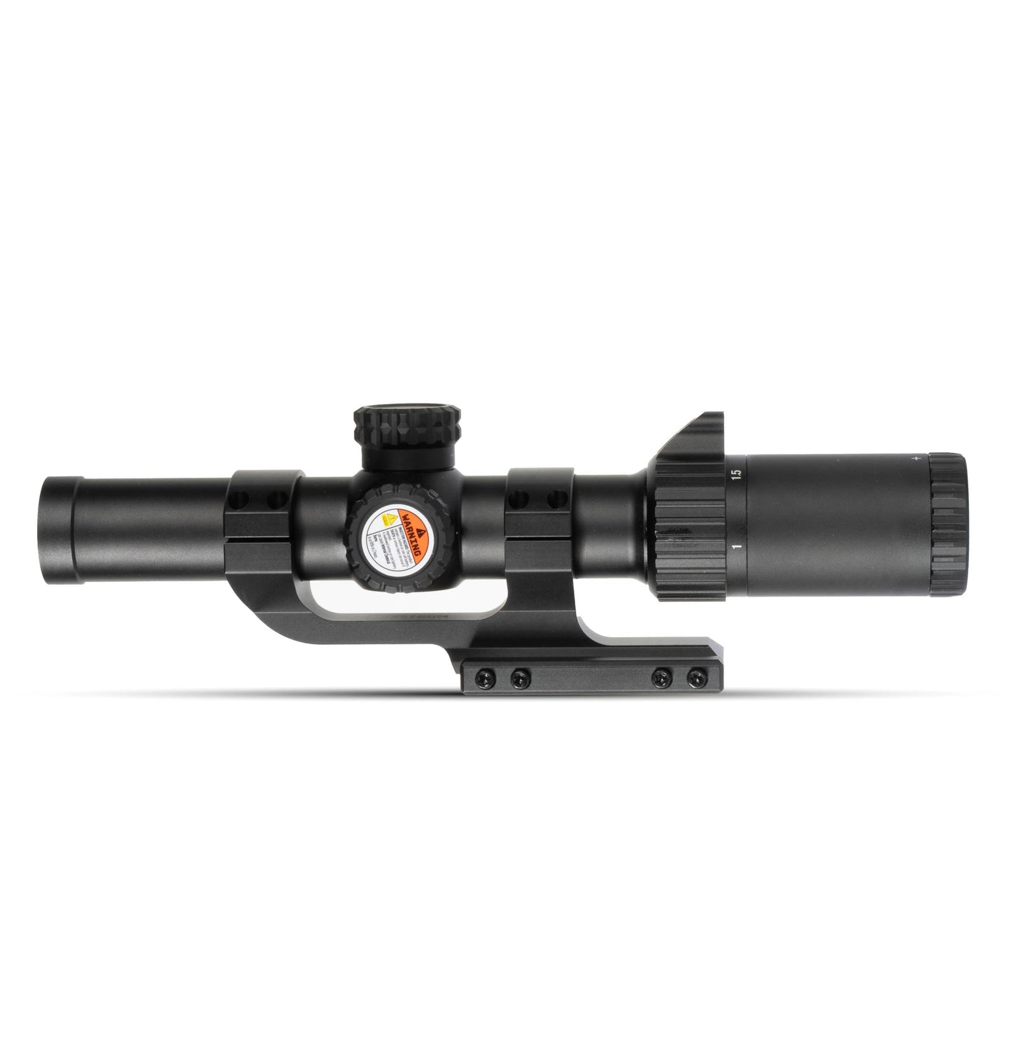 Monstrum Ladon 1-6x SFP LPVO Rifle Scope | Black | BDC-A3 Reticle