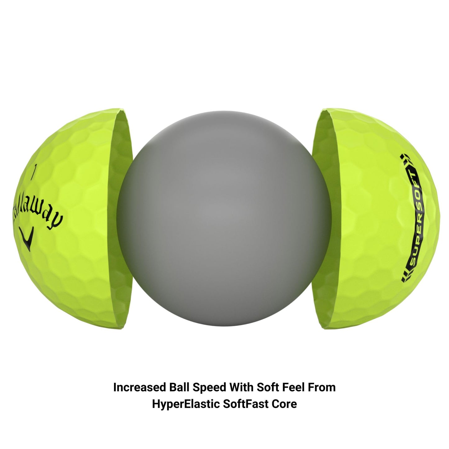 Callaway Golf Supersoft Golf Balls (2023, Green)