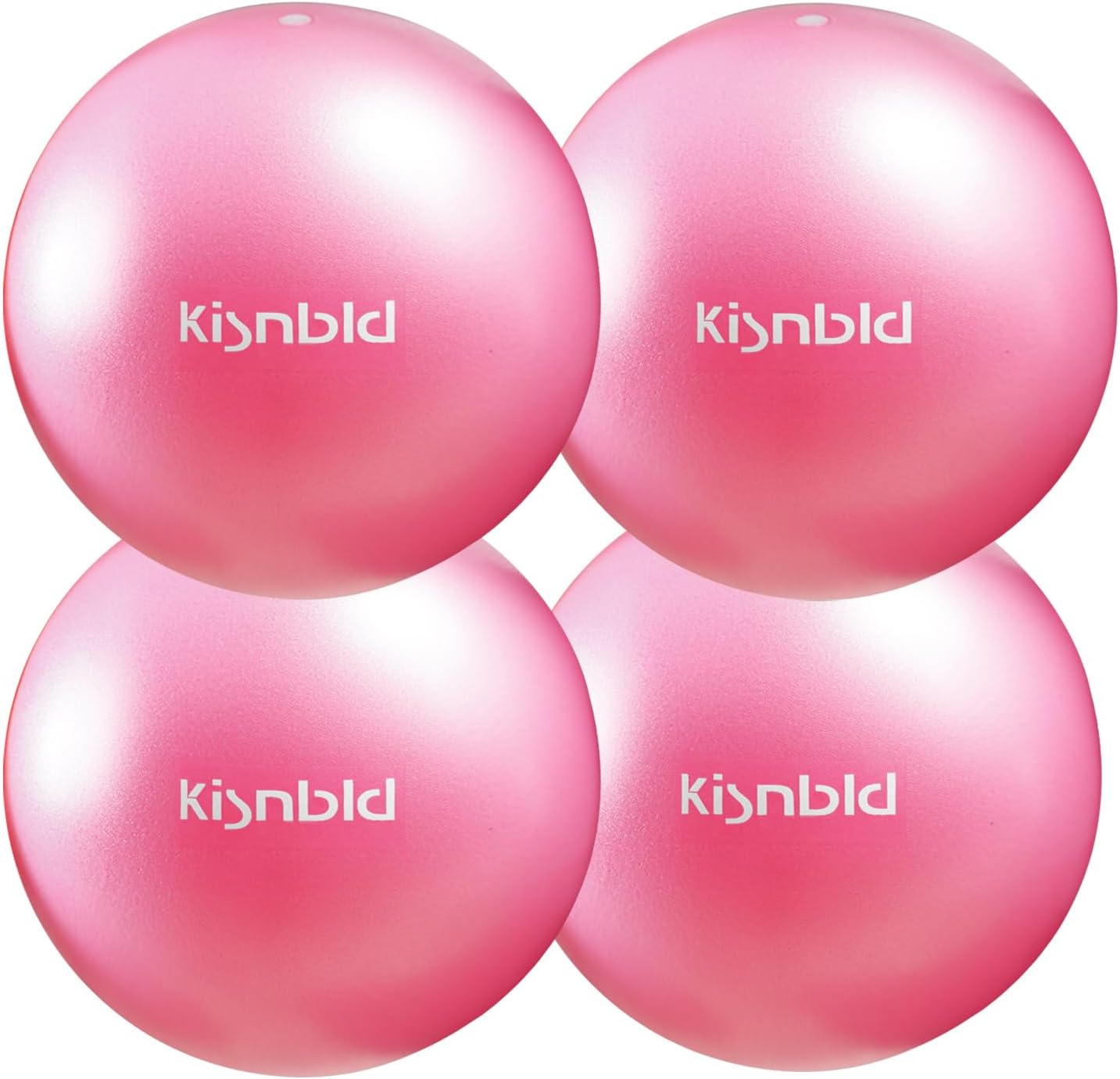 Mini Pilates Ball - 9 Inch Anti-Burst & Slip-Resistant Exercise Ball for Stability, Fitness, and Core Strength Workouts