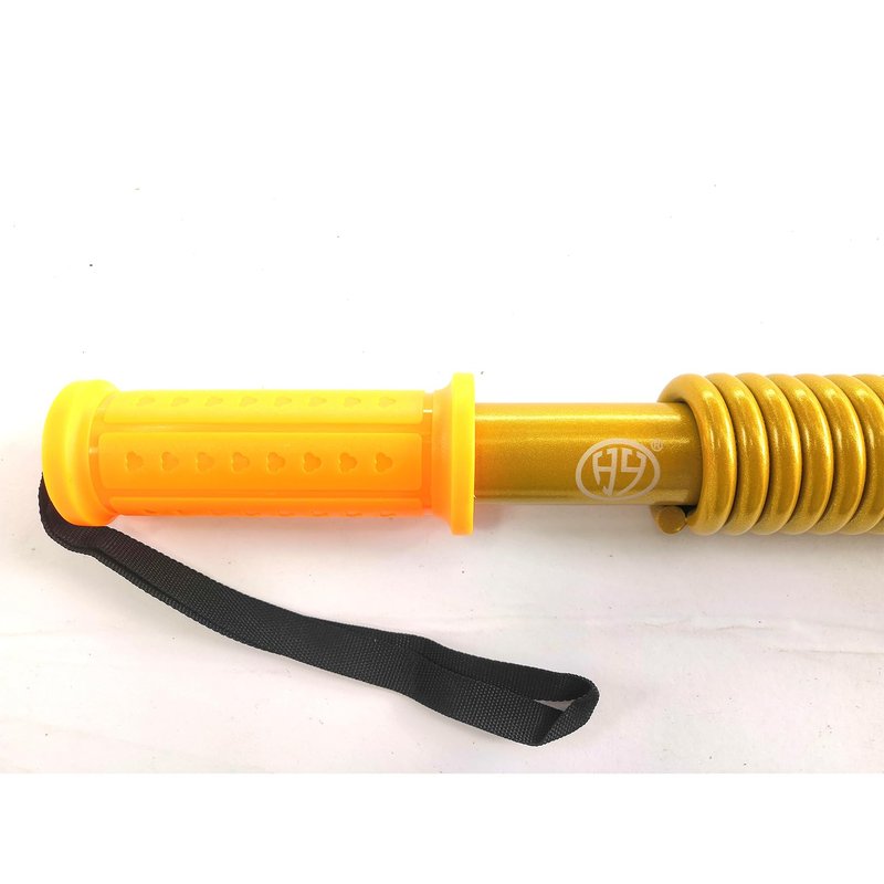 HAOYING Gold Power Twister Bar Arm Shoulder Upper Body Chest Builder Strengthener Spring Exercise Bicep Blaster(110 kg - 242 lbs)