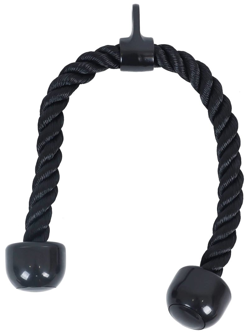 Fitvids Tricep Press Down Cable Attachment, LAT Pulldown Attachment, Weight Machine Accessories, V Handle, Tricep Rope