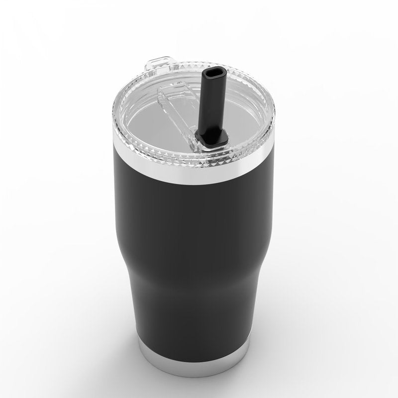 30 oz Flip Straw Lid for YETI 30/32 oz Tumbler,Yeti 26/35/42 oz Straw Mug, Straw Lid for YETI Rambler Drinkware, Shatter-Proof and Dishwasher Safe, Cosmic Lilac 2 Pack