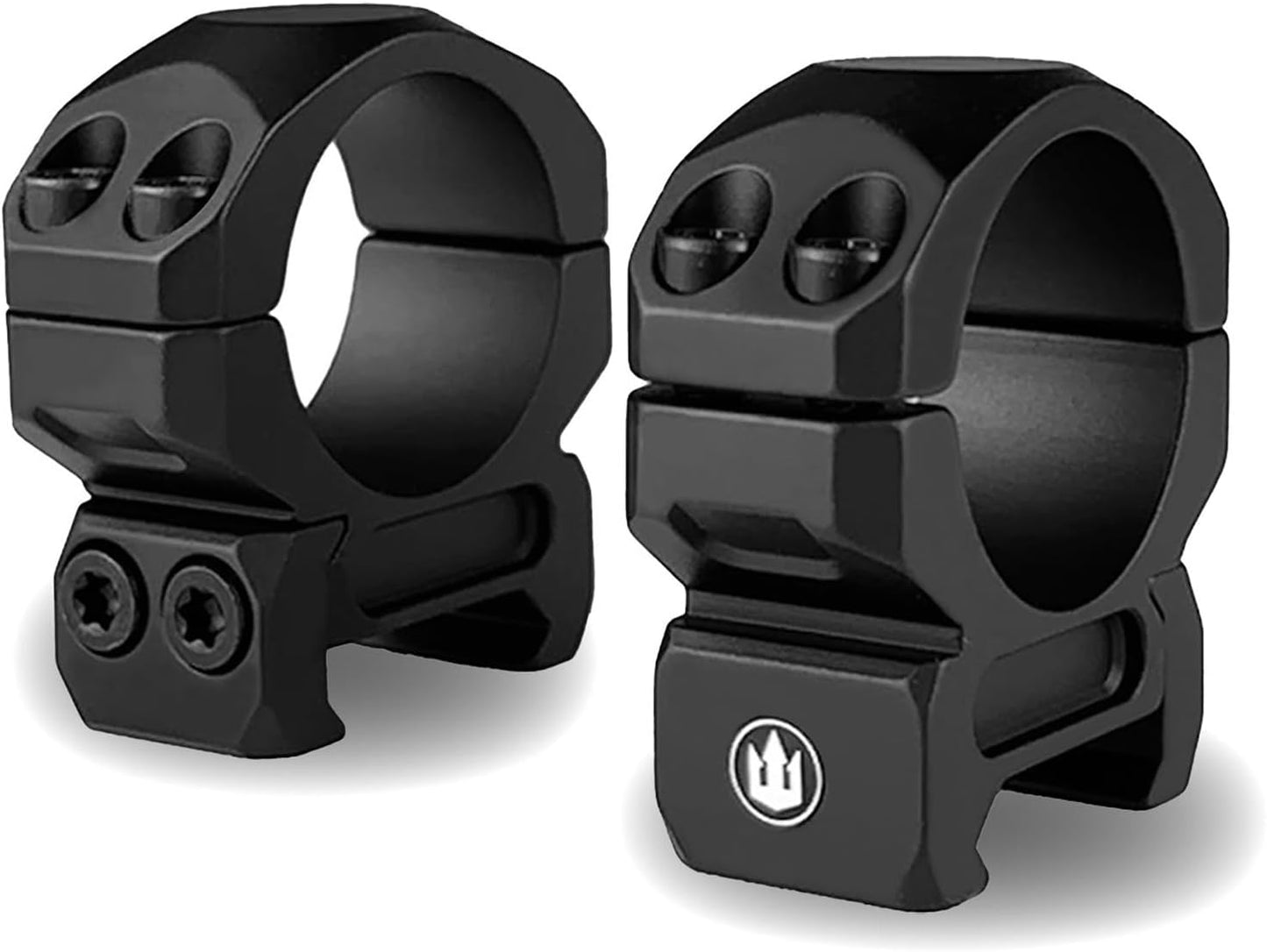 Triton Armada Tactical-Grade Scope Rings - 0.75" Center Height for Precision Shooting