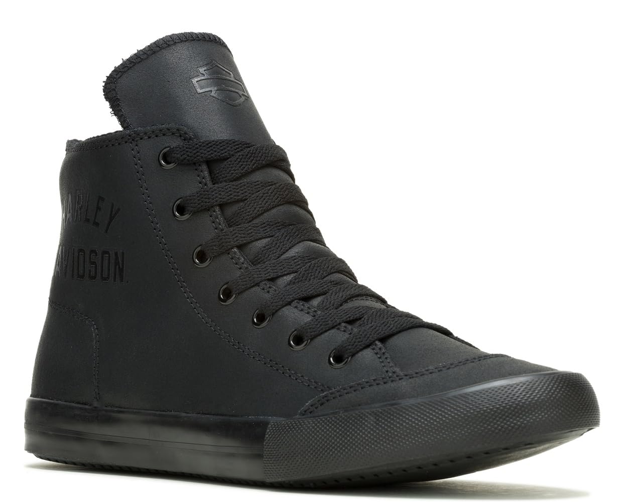 Harley-Davidson Men's Nathan Sneaker, Black, 7