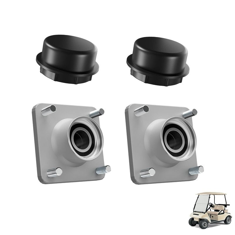 Panglong Golf Cart Front Wheel Hub Assembly with Bearings, Suitable for Club Car 2003.5-Up DS & Precedent and 2018-Up Tempo Gas or Electric Models, OEM #102357701