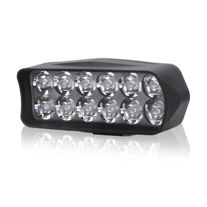 Frdhee Motorcycle LED Light, Universal High Brightness 12V-80V Electric Tricycle LED Light Headlights Conversion Light for Motorcycle, Electric Bike, Tricycle(16LED)