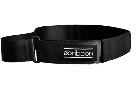 Ab-Ribbon by HYPOXiX Fitness, Abdominal Mirror Sensory Belt for Pilates Barre Yoga Breathography Technique Breathwork and Physical Therapy, Extra Small fit to Small fit (XS-S) 20in-29.5in (M-XL)