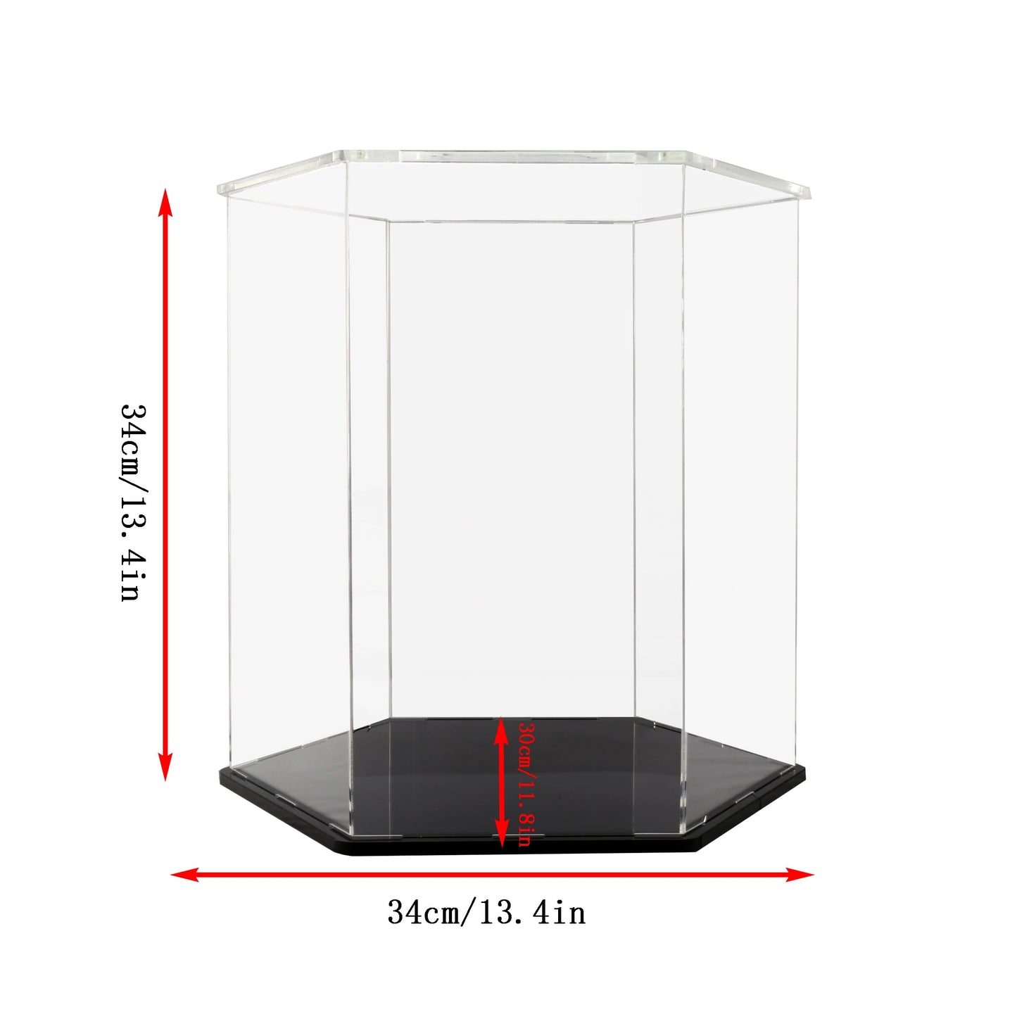 Basketball Display Case,Soccer Ball Display case, Acrylic Basketball Collectible Display Case, Soccer and Volleyball Collection Sports Souvenir Box (13.4 in X 11.8 in X 13.4 in)