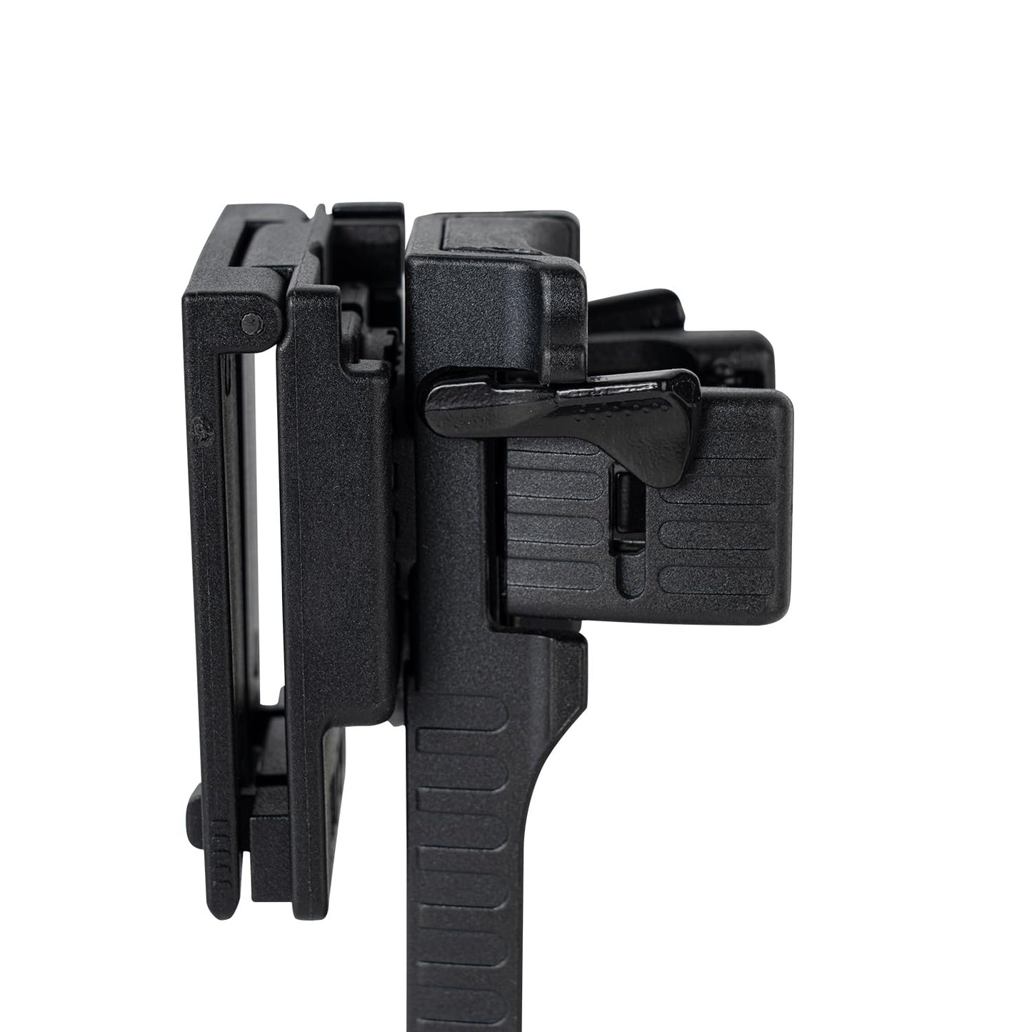 TACNEX Quick Release Baton Holder w/MOLLE Vest Clip Rotatable Police Baton Holster 16"-21"-26" Telescopic Baton Carrier ASP Baton Carry Case Expandable Baton Flashlight Support Stand for LE Security