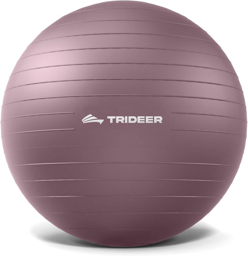 Trideer Exercise Ball - Stability Ball for Yoga, Pilates & Core Training | Office Seating & Balance Improvement