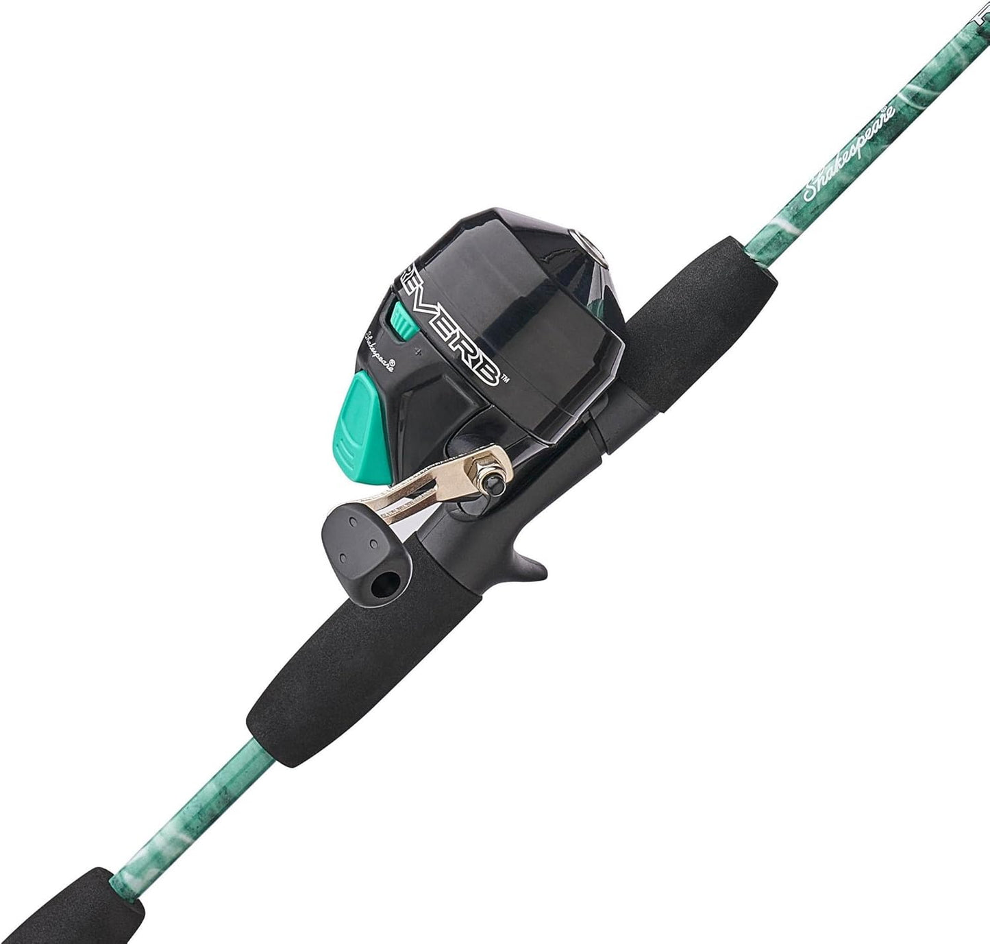 Shakespeare Fishing Rod Combo - Reverb Spincast Reel with Durable Design | 6ft Length