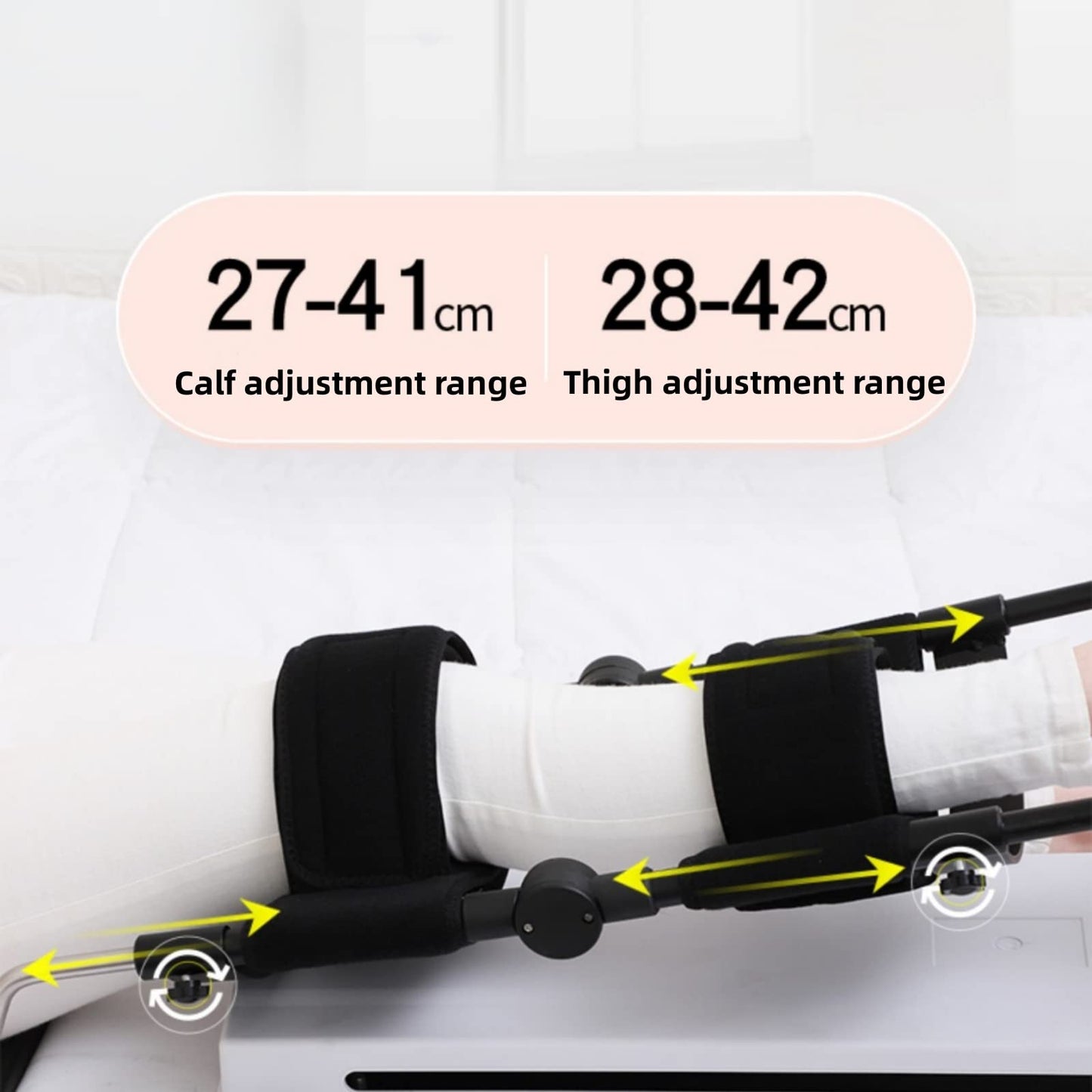 CPM Machine- Continuous Passive Motion Machine Knee Rehabilitation Equipment Exercise Physiotherapy -Lower Limb Traction Machine Leg Rehabilitation Equipment (Enhanced Type(Left Hand Training))