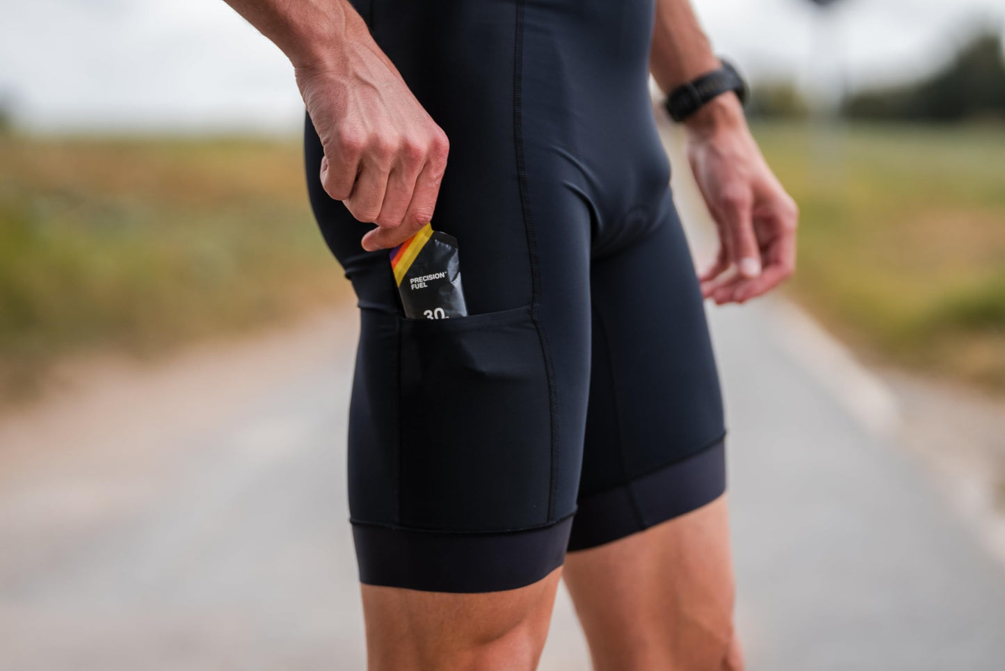 ZONE3 Men's Activate+ Short Sleeve Tri Suit – Performance One-Piece for Triathlon Training & Racing