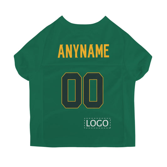 Custom Dog Football Shirt Sport Fan Personalized Dog Jersey for Small Medium Large Dogs Cats