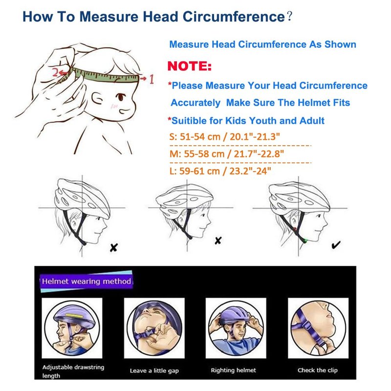 Skateboard Bike Helmet for Adults Women Men Youth Kids (2-3-5-8-14+ Years Boys Girls) - Lightweight Multi-Sport Adjustable Helmets for Bicycle Skateboard Scooter Skate Cycling