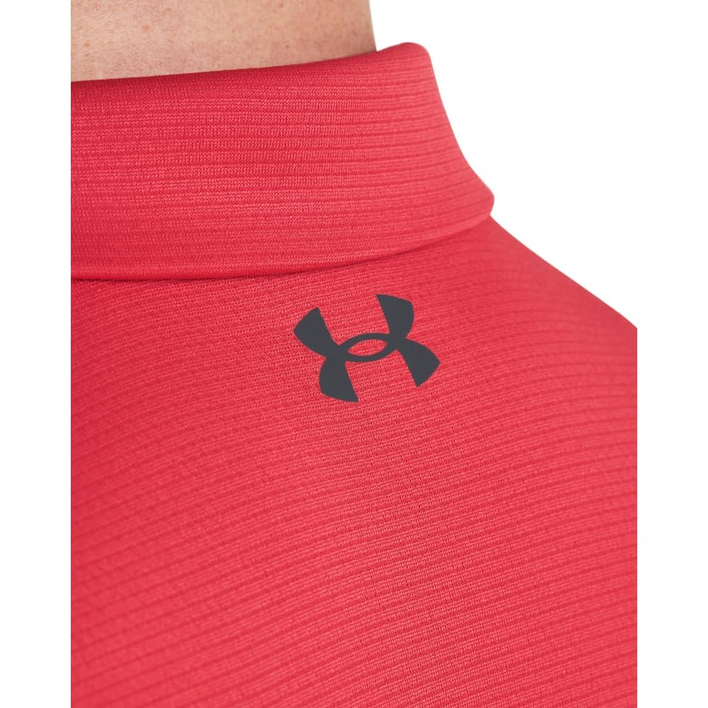 Under Armour Men's Tech Golf Polo, (814) Red Solstice / / Pitch Gray, 3X-Large
