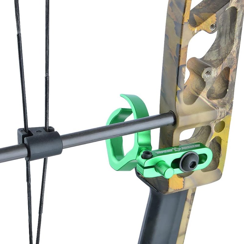 Archery Bowfishing Arrow Rest - Anodized Aluminum Alloy for Right & Left Hand Compound/Recurve Bows