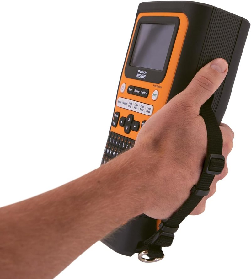 Brother P-Touch Edge Handheld Label Printer - Bluetooth & Dual Auto-Cutter | Up to 24mm Labels