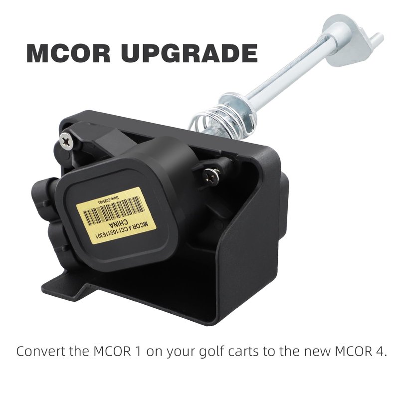 Roykaw 48 V Golf Cart MCOR 4 Throttle Potentiometer, MCOR 4 Conversion Kit Compatible with Club Car DS/Carryall 2001-2011 & Tempo 2018-up, Convert MCOR 1 to MCOR 4, OEM# 102101101, 103943601, AM293101
