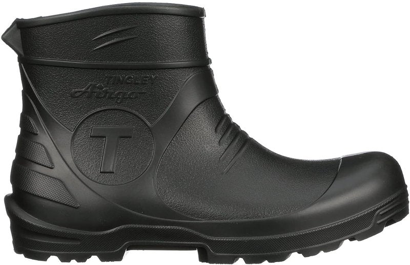 Tingley Airgo Ultra Lightweight EVA Low Cut Boots - Cleated Outsole | Men's 10 / Women's 12, Black