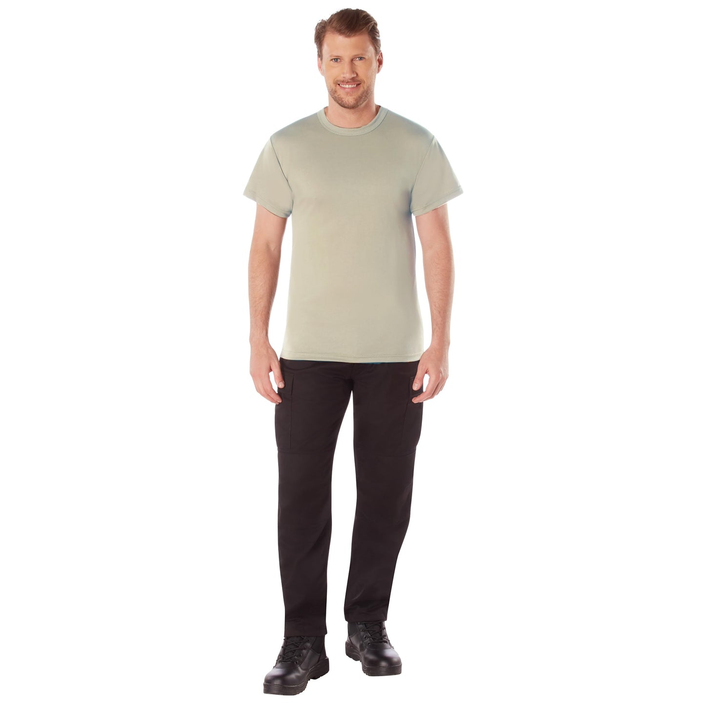 Rothco Quick Dry Moisture Wicking T-Shirt – Performance Gym Workout Tee Shirt, Desert Tan, 2XL