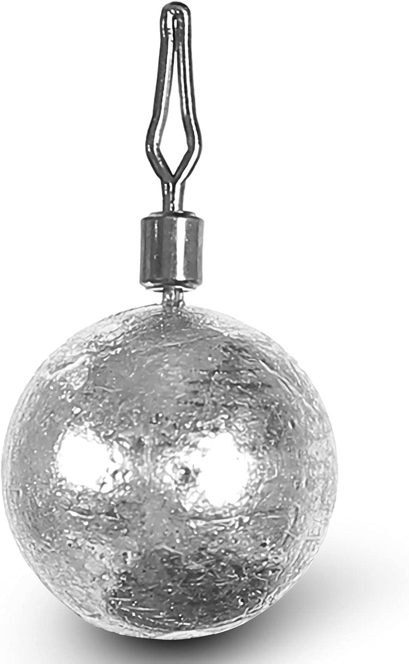 Fishing Weights - Removable Round Lead Sinker for Bass | Perfect for Freshwater Drop Shot