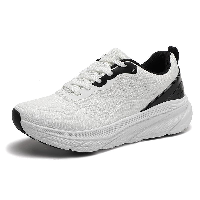 DWSTN Breathable Running Shoes for Men Non Slip Slip On Walking Shoes Lightweight Walking of Mesh Workout Fashion Comfortable White