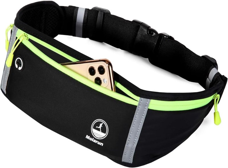 Slim Running Belt Fanny Pack - Lightweight Jogging Waist Pack for Phone & Essentials | Unisex Design