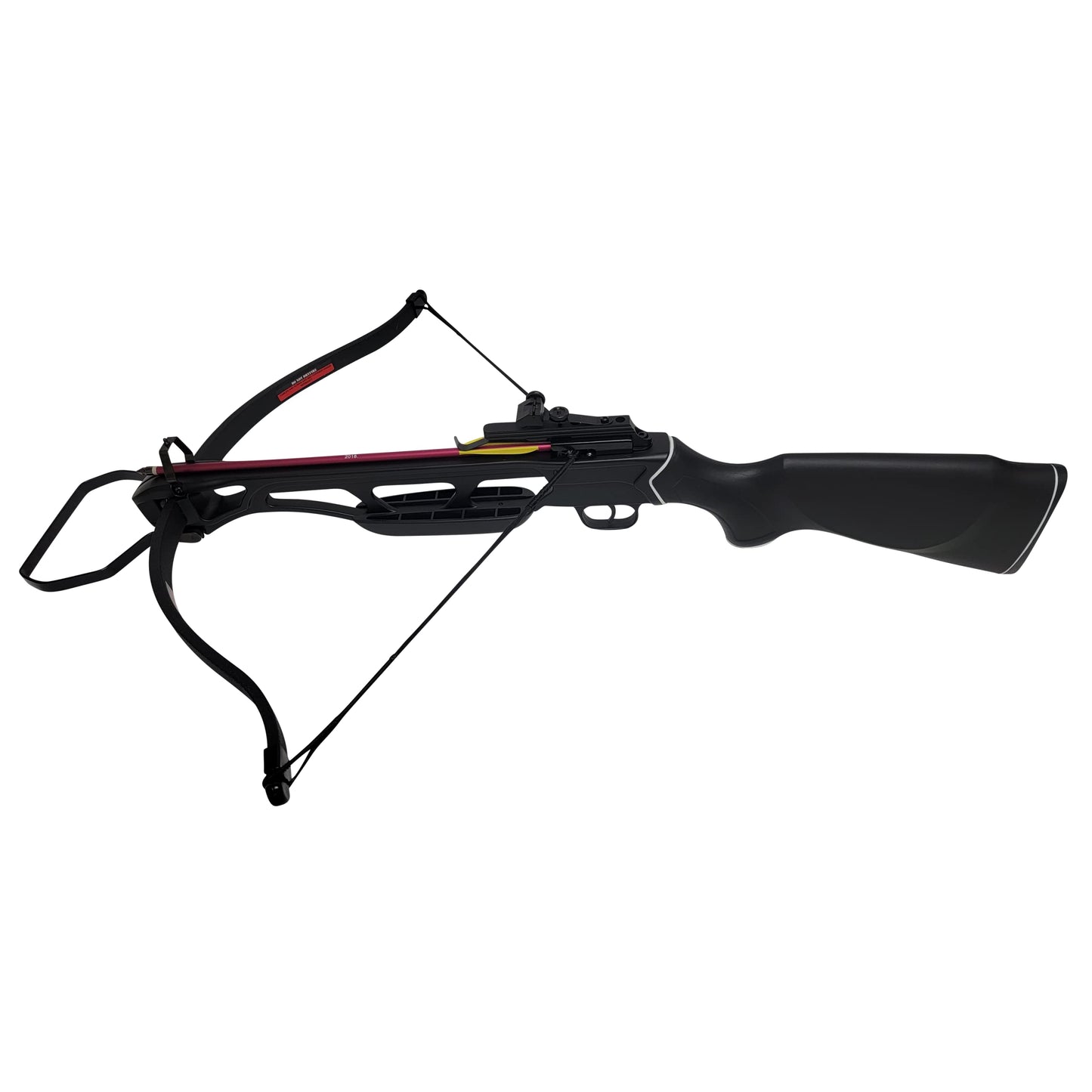 SAS Manticore 150lbs Crossbow with Scope, Extra Arrows and Rope Cocking Device (Black)