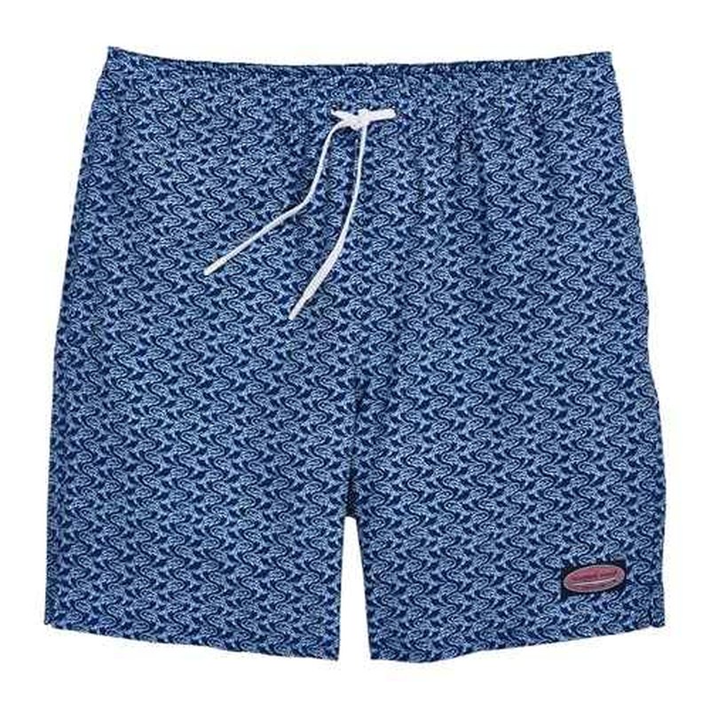 vineyard vines Mens 7 Inch Printed Chappy Swim Trunks