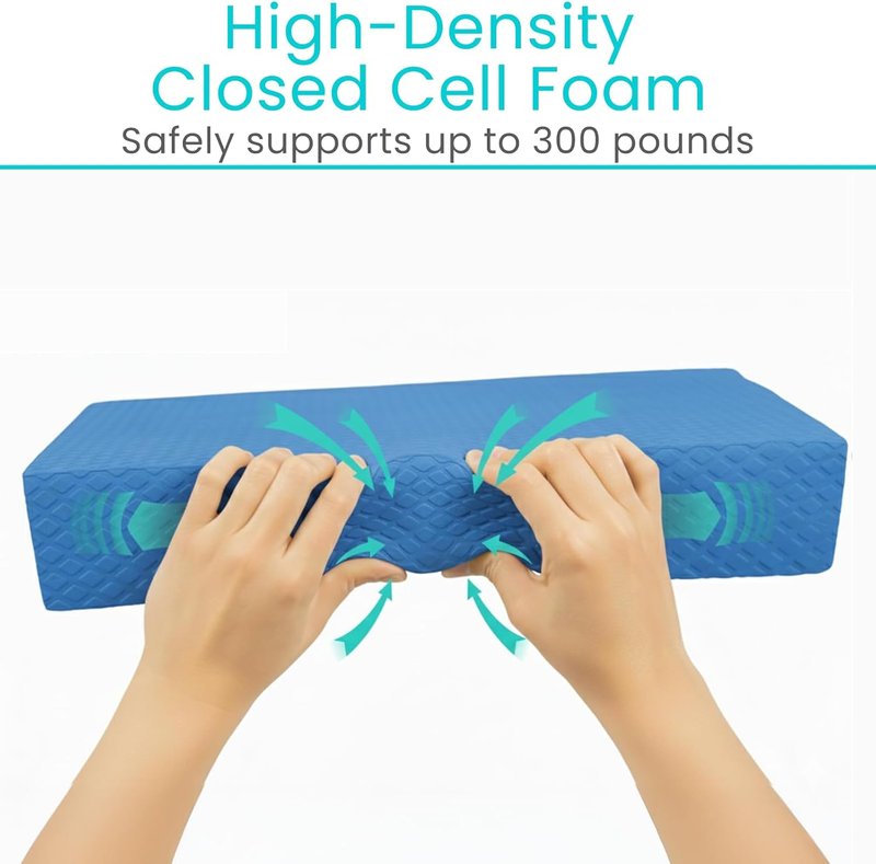 Balance Pad - Large Foam Yoga Mat for Physical Therapy & Stability Training | Ideal for Knee, Ankle Exercises & Rehab