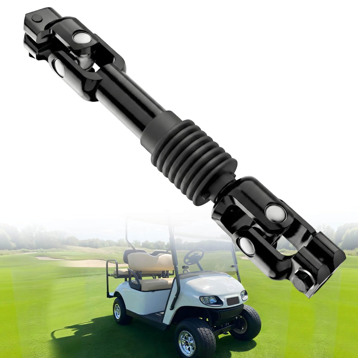 Golf Cart EZGO Intermediate Steering Shaft Assembly Joint for EZGO TXT 2001-up, OEM# 70580G01 70580-G01