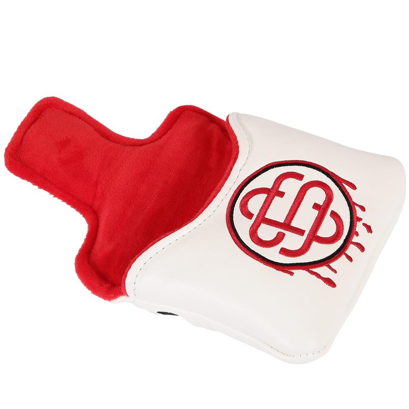 Studio Crafted Hack Show Hockey Goalie Mask Golf Square Mallet Putter Cover Magnetic Closure