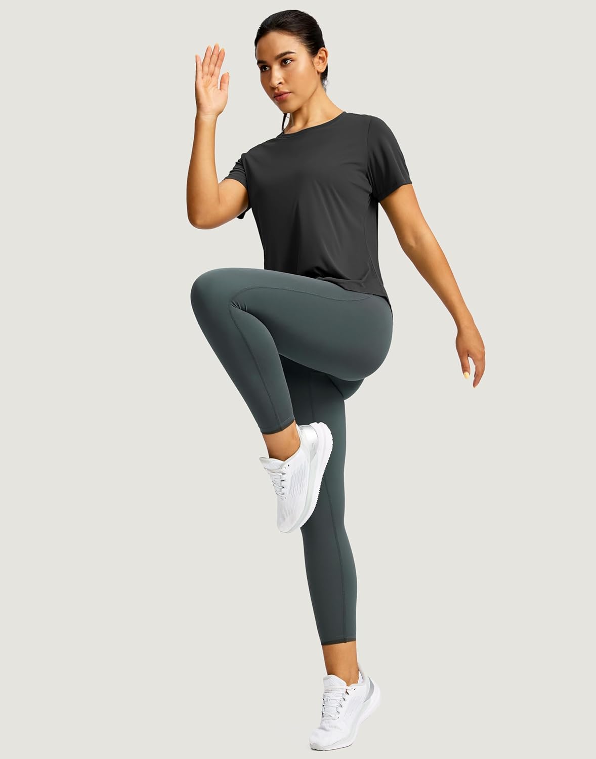 Women's UPF 50+ Sun Protection Workout Shirts - Quick Dry, Breathable Gym & Hiking Tops