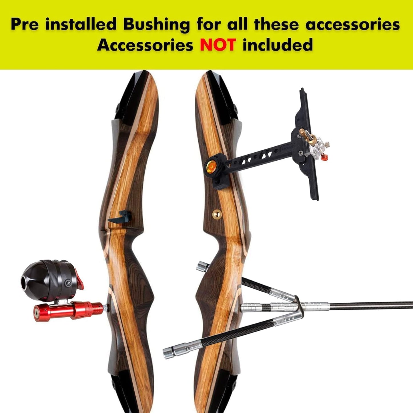 Samick Sage Takedown Recurve Bow and Arrow Set - 62 Inch Complete Ready-to-Use Longbow Archery Set - Includes 6 Arrows, Quiver, Bowstring & Stringer Tool, Arm & Finger Guard for Adults & Older Teens
