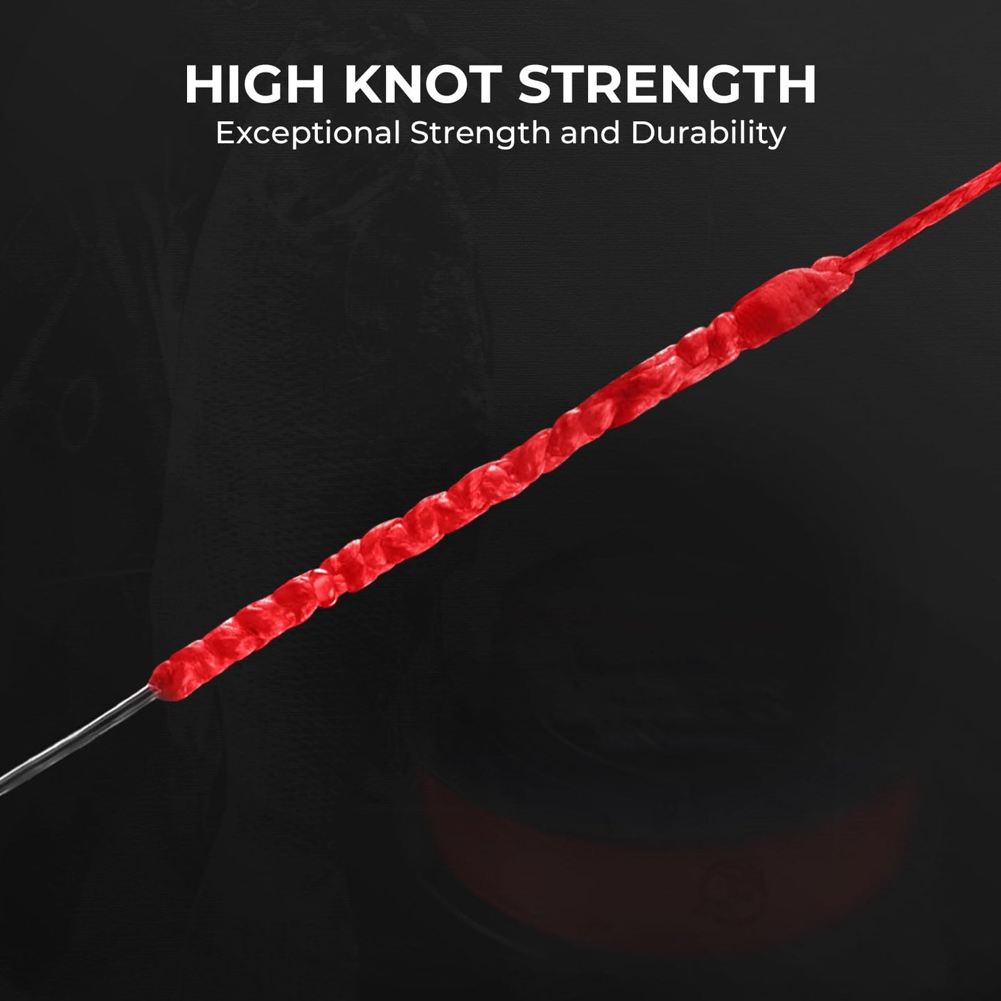 KastKing Superpower ColorShield Braided Fishing Line, Red,30LB,300Yards,X8