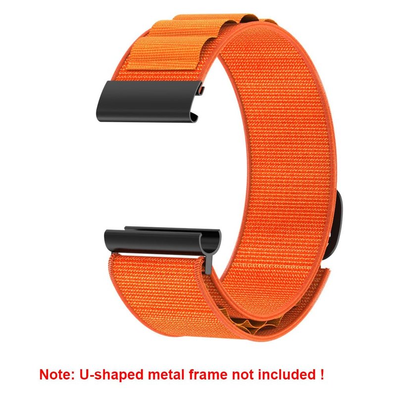 YOFUNTLE Alpine Loop Band Compatible for WHOOP 4.0 - Soft Breathable Nylon Replacement Strap for Whoop 4.0, Adjustable Lightweight Design (Black)