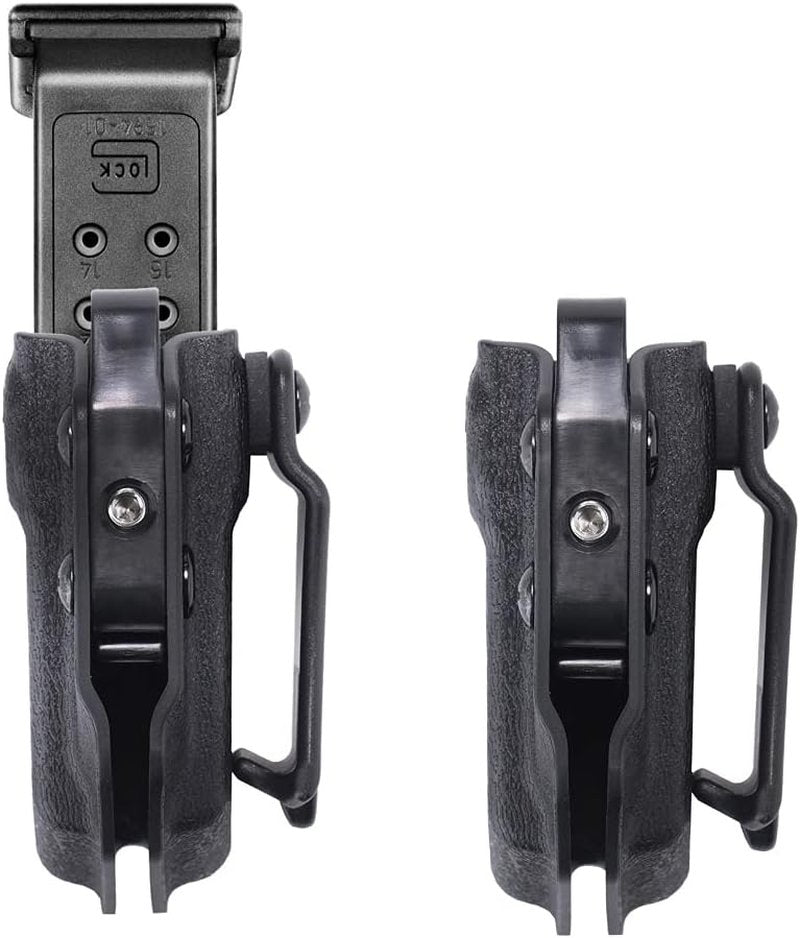 Universal Mag Carrier - 2-Pack IWB/OWB Holster for 9mm/.40 Double Stack Magazines