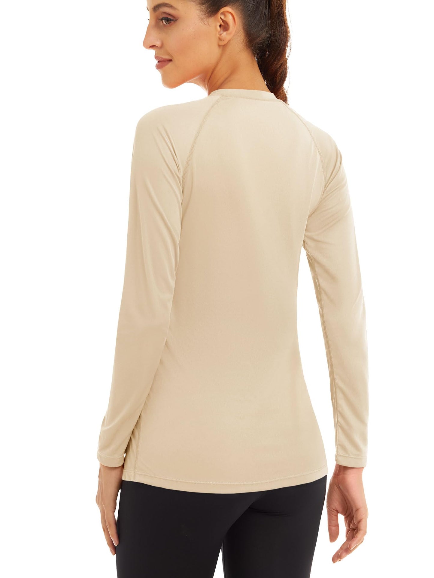 MAGCOMSEN Sun Protection Shirts for Women Long Sleeve Shirts for Women Lightweight Athletic Shirts Womens T Shirts Womens Shirts Fishing Shirts for Women
