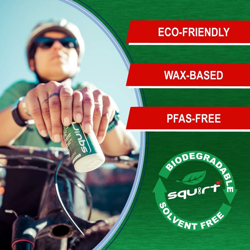Squirt E-Bike Chain Wax 120 ml with High-Pressure Additives for E-Bikes - Ebike Lubricant for Wet & Dry Conditions - Electric Bike Chain Lube Reduces Noise & Friction - Ebike Accessories