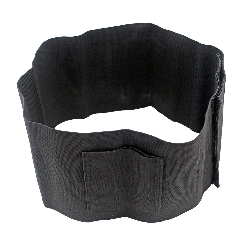 Depring Belly Band Holster for Concealed Carry Elastic Abdominal Slim Wrap Concealment Handgun Holster with 2 Magazine Pouches for Right and Left Hand Draw
