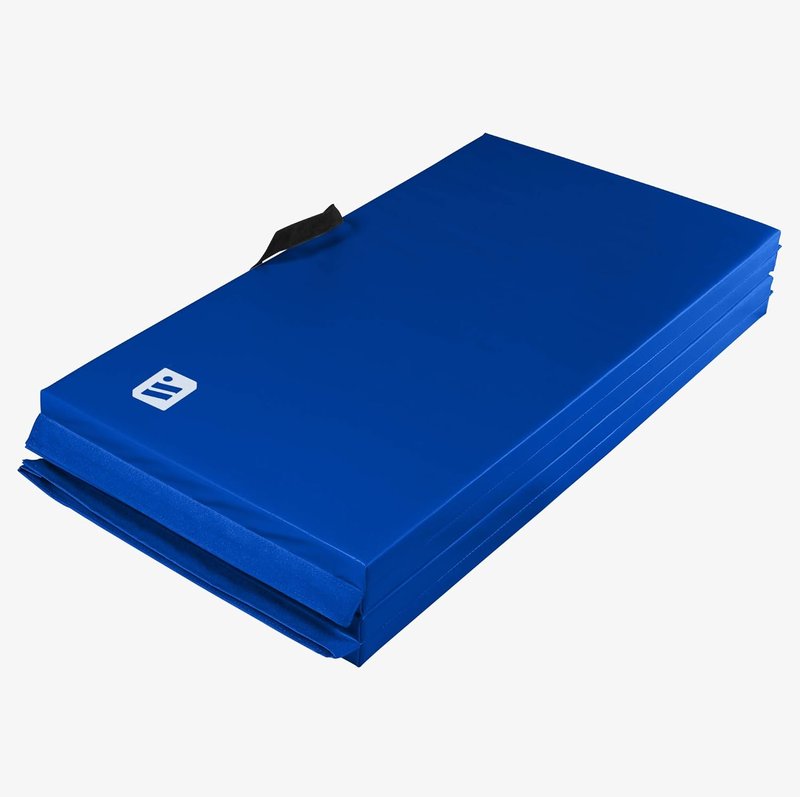 Premium Fitness & Exercise Mat - 4 ft x 8 ft x 2 in | Lightweight, Foldable Home Gym Mat for Yoga & Pilates