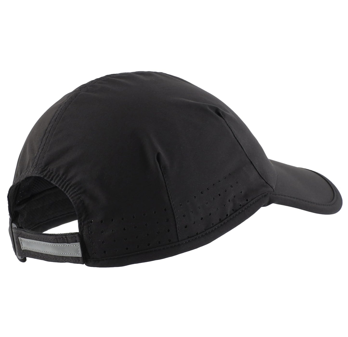 Connectyle Outdoor Quick Drying Sport Hat Reflective Golf Tennis Cap Lightweight UPF 50+ Running Hat for Men & Women Black