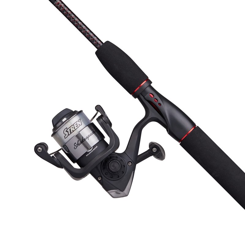 Shakespeare Ugly Stik Catch Ugly Fish Lake and Pond 6’ Spinning Combo 23-Piece Kit, 2-Piece Fishing Rod, Size 30 2-Ball Bearing Spinning Reel, Combines Graphite and Fiberglass for a Strong Rod